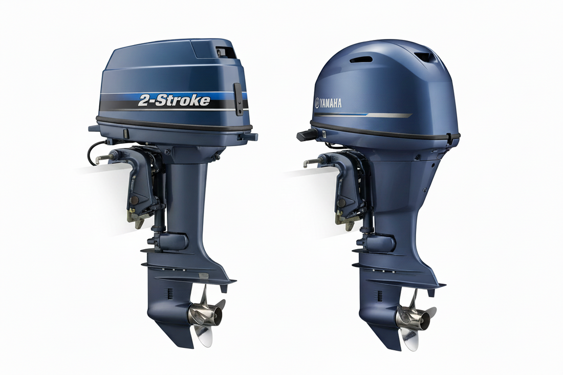 2-stroke vs 4-stroke outboard motor — which is right for your boat?